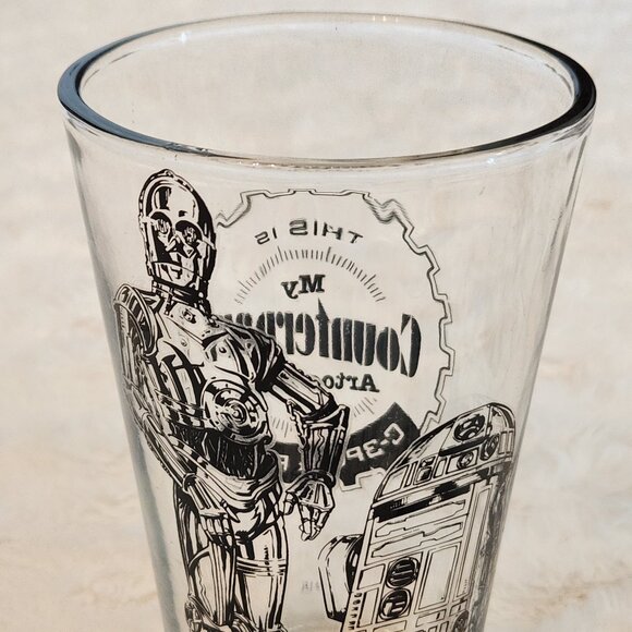 Star Wars 3-Pint Glass Set (Darth Vader, Stormtrooper & C3PO & R2-D2), Decor - Picture 9 of 11